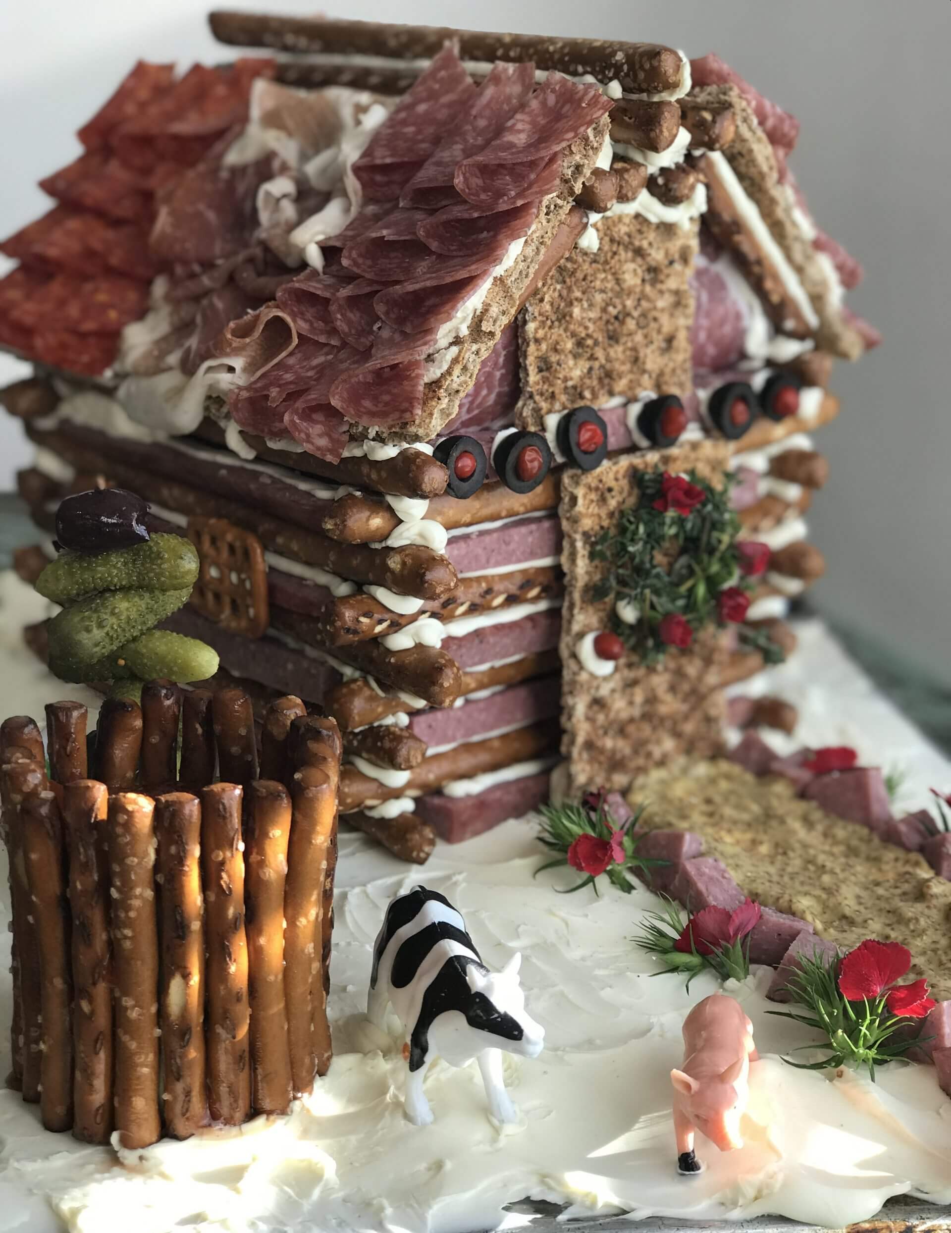 How to Build A Charcuterie Chalet for the Holiday Season