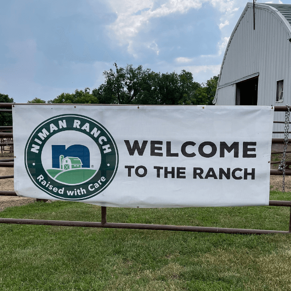 Welcome to the Ranch Tour Sign